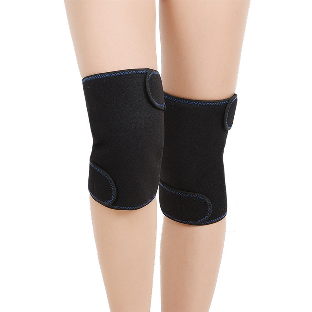 Load image into Gallery viewer, Self Heating Magnetic Knee Brace Support Pad Thermal Therapy Arthritis Protector - Suerbeaty
