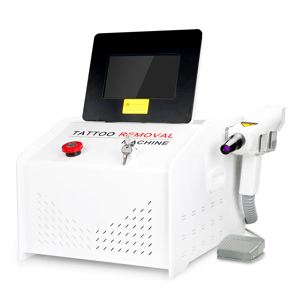 Professional RED Target Light ND Q-Switch YAG Laser Tattoo Removal Eye ...