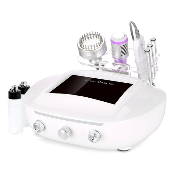 Load image into Gallery viewer, 5In1 Ultrasonic Skin Scrubber Photon Microdermabrasion Skin Care Cooling Machine - Suerbeaty
