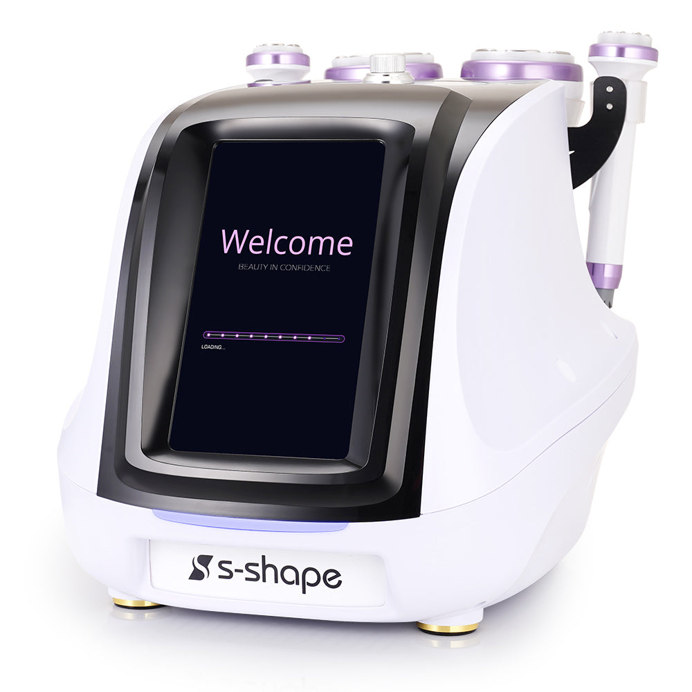 S-SHAPE 30K Cavitation RF EMS Electroporation Vacuum Suction Skin Care Beauty Machine - Suerbeaty
