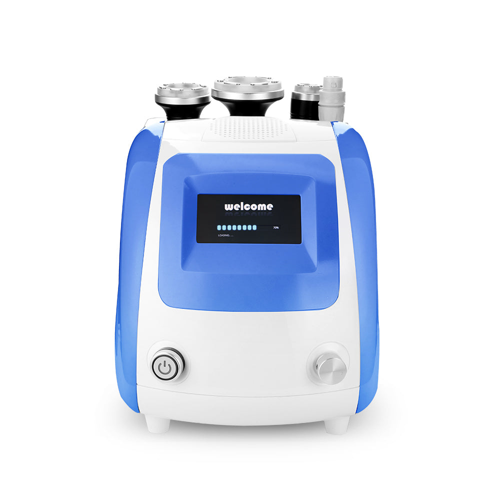 Blue 3in1 Vacuum Radio Frequency Photon Massage Machine Body Face RF Slimming - Suerbeaty