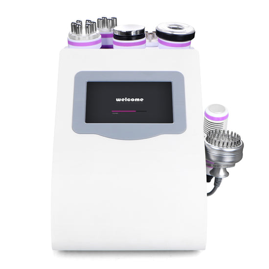 Load image into Gallery viewer, Touch Screen 8in1 Ultrasonic Cavitation Slimming Machine Vacuum RF Hot Cold Head - Suerbeaty
