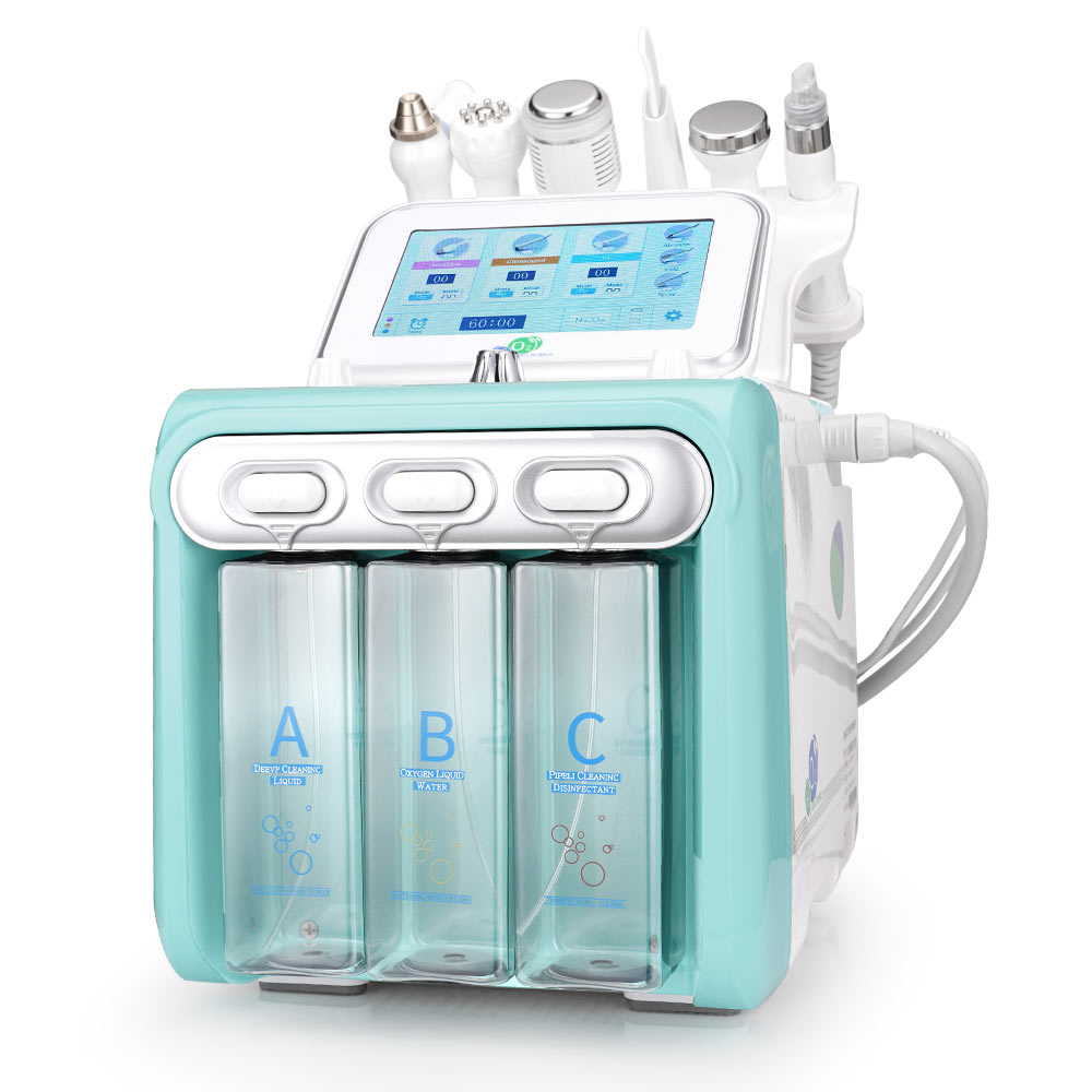 Pro 6 In1 Hydro Dermabrasion Microdermabrasion Hydro Peeling Facial Skin Machine - Suerbeaty