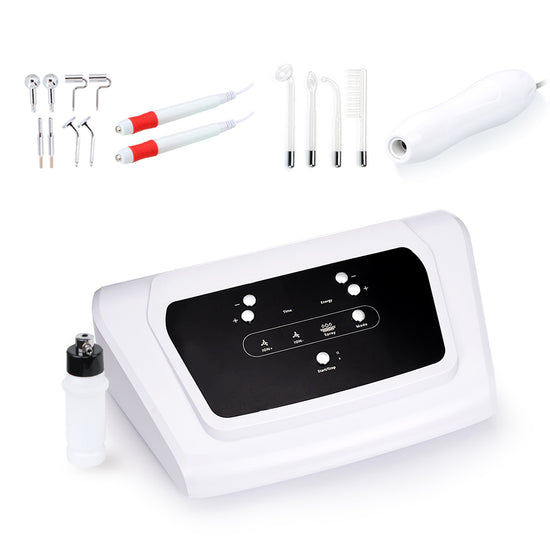4in1 High Frequency Facial Beauty Machine Galvanic Face Cleaner Anti-Wrinkle Spa - Suerbeaty
