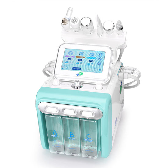 Load image into Gallery viewer, Pro 6 In1 Hydro Dermabrasion Microdermabrasion Hydro Peeling Facial Skin Machine - Suerbeaty
