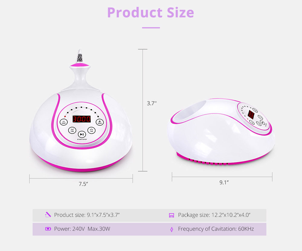 Load image into Gallery viewer, NEW Portable Ultrasonic Cavitation 2.5 Body Face Slimming Fat Loss Home Use - Suerbeaty
