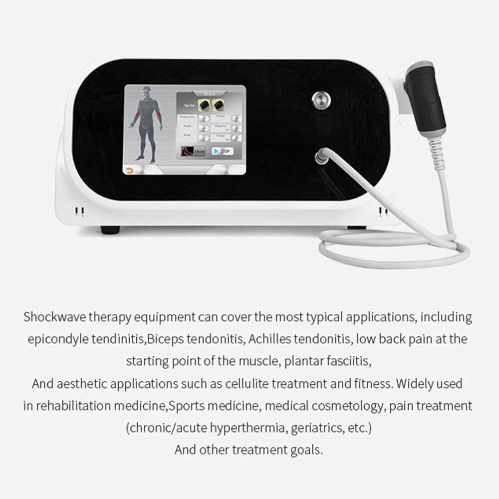 2021 Newest Shockwave Machine Muscle Relax Joint Pain Relief Body Shap ...
