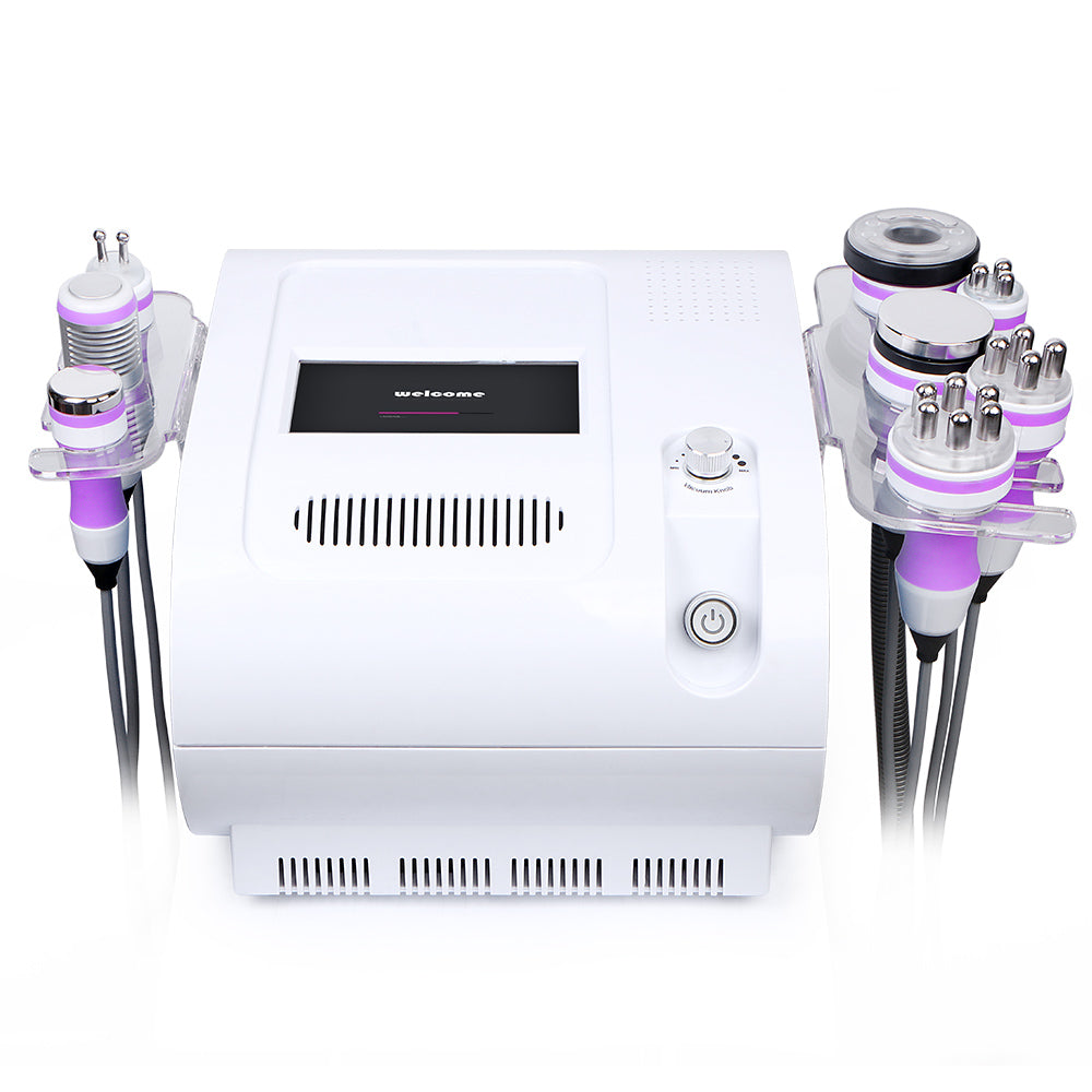 8 IN 1 RF Cavitation Massager - Face & Body Shaping Fat Cellulite Weight Loss - Suerbeaty
