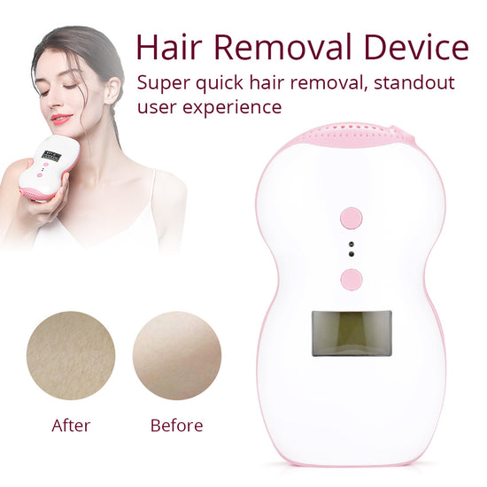 300K Flashes IPL Painless Laser Hair Removal Permanent 5 Levels Fast Safety - Suerbeaty