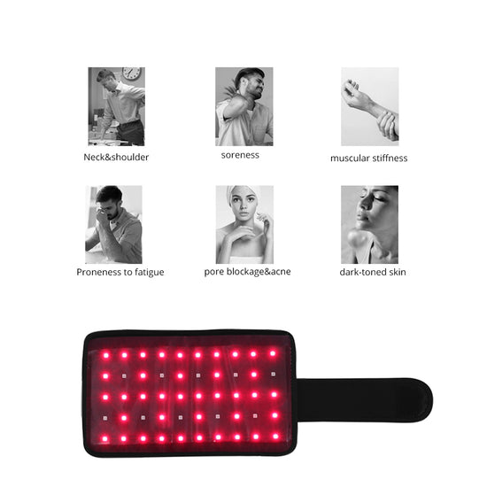 Load image into Gallery viewer, Arms Slimming Lipolaser Belt Red Light Therapy Fat Loss Belt LED Laser - Suerbeaty
