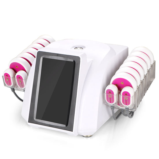 5mw LED Laser Cellulite Removal Weight Loss Machine With 12 Big 4 Small Paddles - Suerbeaty