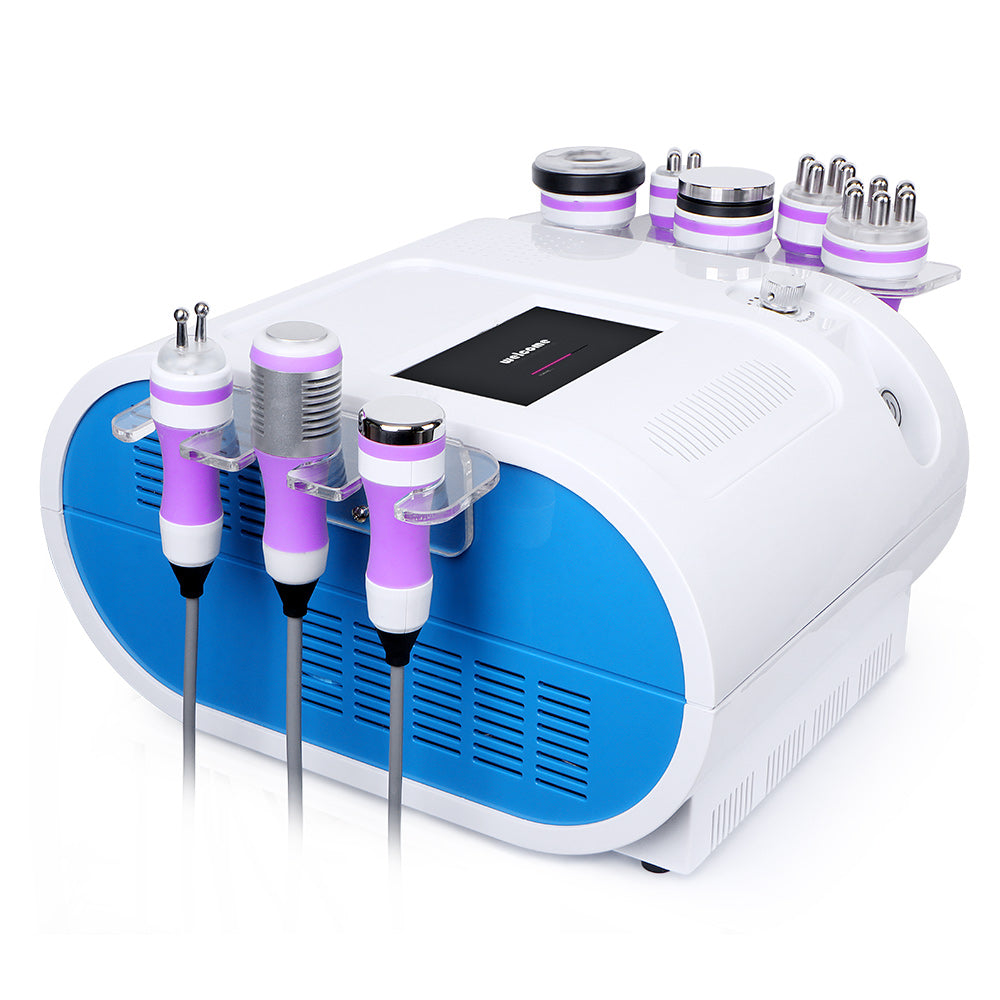 8 IN 1 RF Cavitation Massager - Face & Body Shaping Fat Cellulite Weight Loss - Suerbeaty