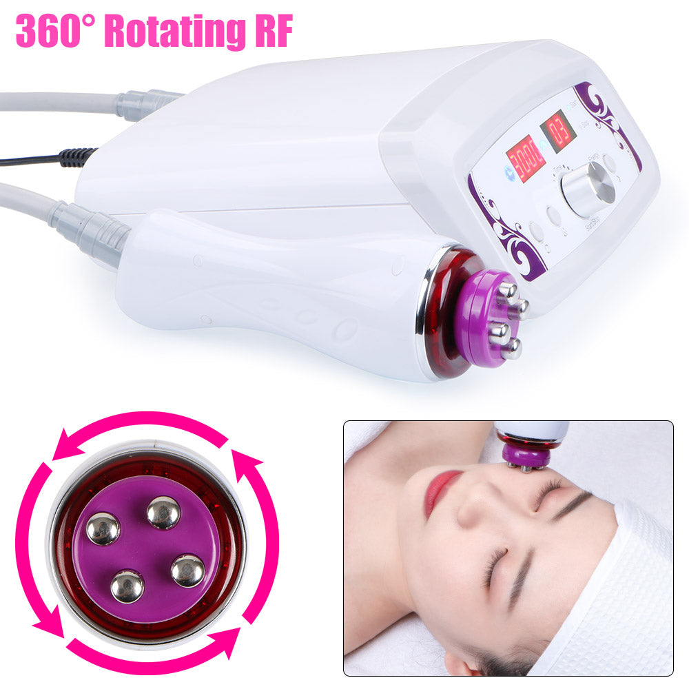 Rotating 360° RF Skin Rejuvenation Radio Frequency Aniti Wrinkle Beauty Machine - Suerbeaty