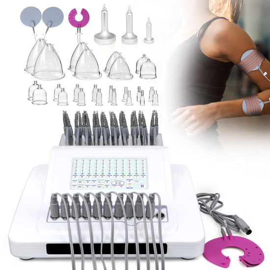 Digital Frequency Conversion Microcurrent Muscle Stimulation Breast Body Massage Machine - Suerbeaty