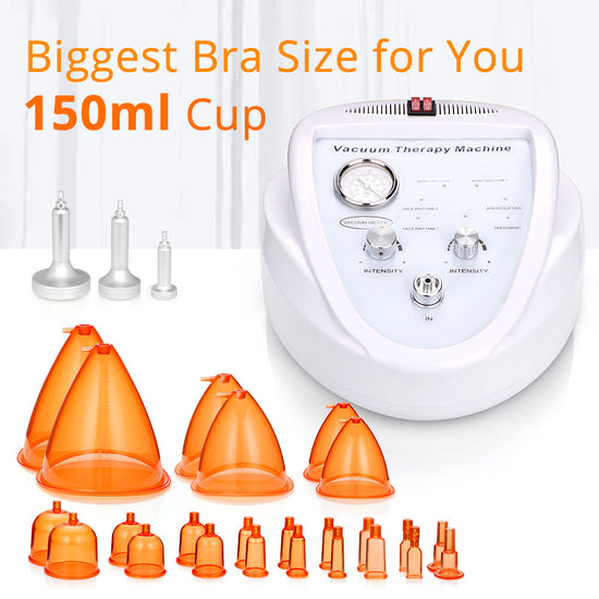 US STOCK 150ML Vacuum Therapy Cupping Body Shaping Butt Lifting Breast Enlargement Massage Machine - Suerbeaty