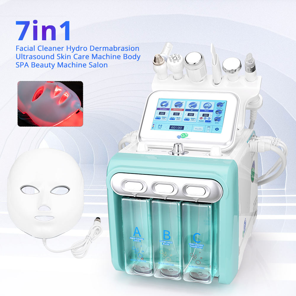 7in1 Hydra Water Facial Peeling Hydro Dermabrasion Beauty Machine Spa - Suerbeaty