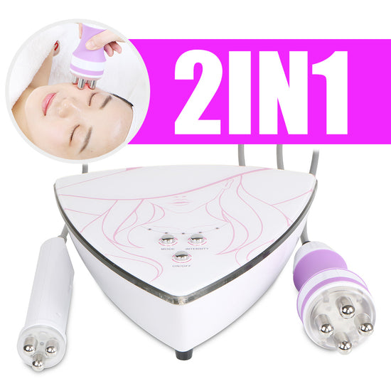 2 In1 Mini RF Radio Frequency Facial Wrinkle Removal Anti Aging Beauty Machine - Suerbeaty