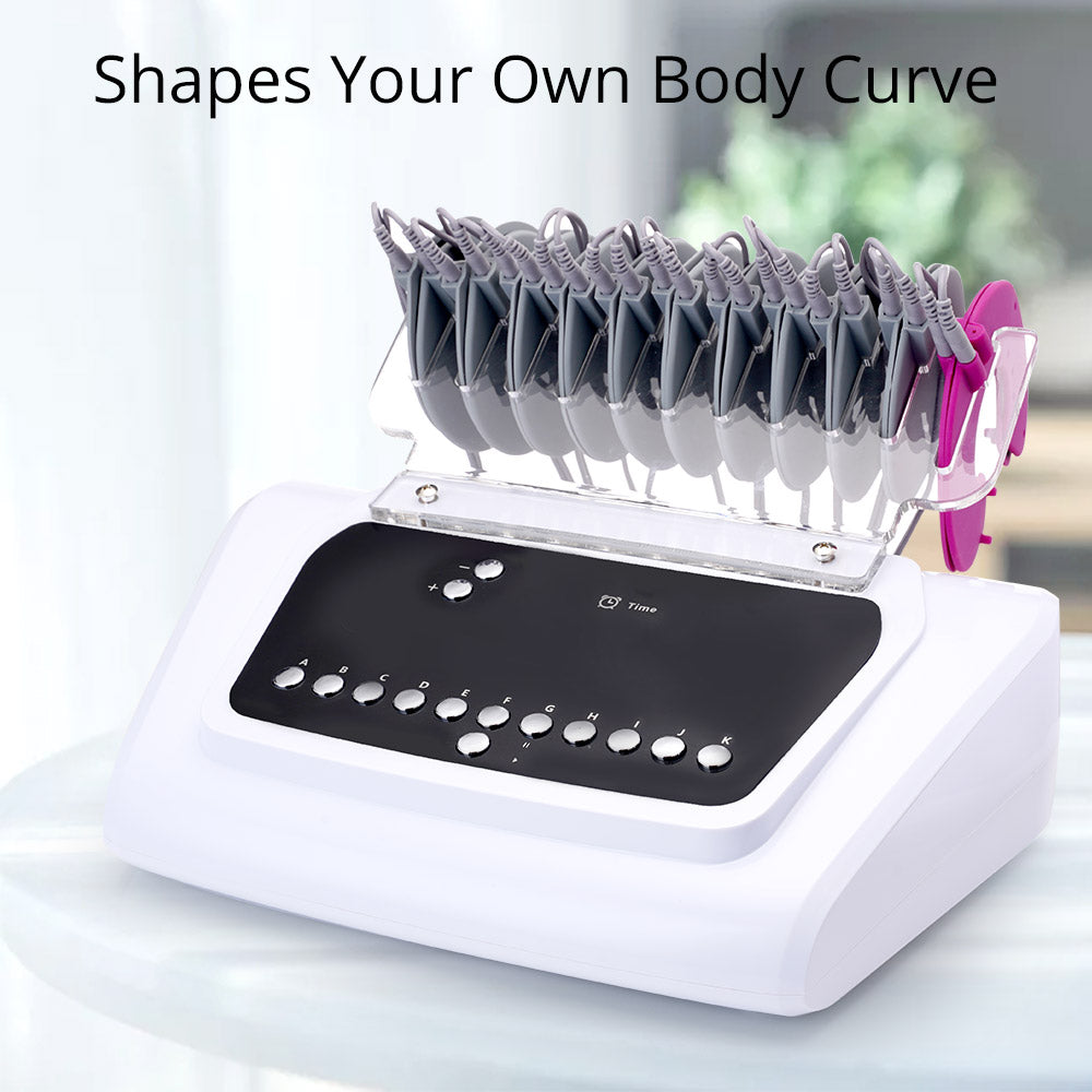 New 2in1 Bio Microcurrent Body Shaper Tighten Electrode Stimulation Bo ...
