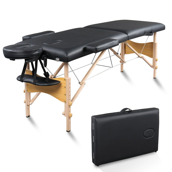 Load image into Gallery viewer, Wooden Massage Table Portable Body Sculpting Spa Table Tattoo Table Fold Bed *OT-bed1 - Suerbeaty
