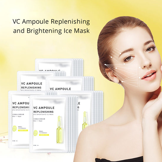 Facial Mask Skin Care VC Moisturizing Facial Tender Anti Wrinkle Whitening - Suerbeaty
