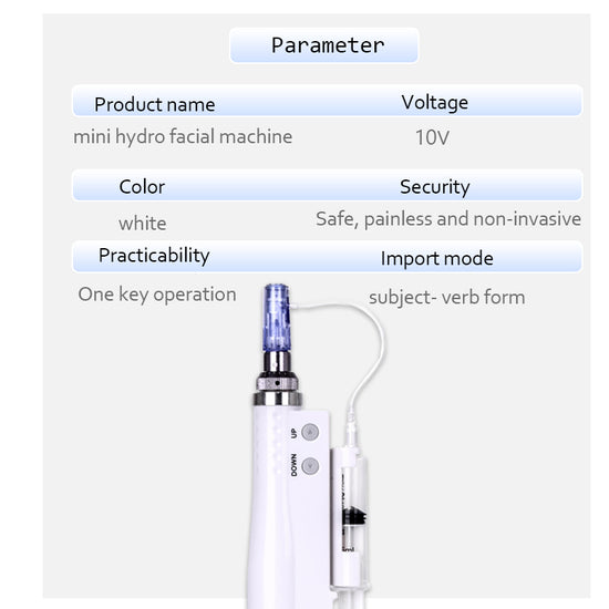 Professional Safe Anti-Age Noninvasive Nebulizer Injection Pen Set 2 Cartridges - Suerbeaty