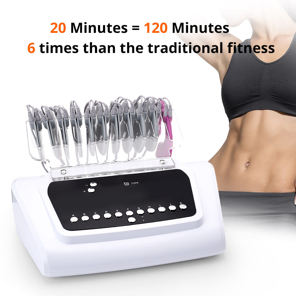 New 2in1 Bio Microcurrent Body Shaper Tighten Electrode Stimulation Bo ...