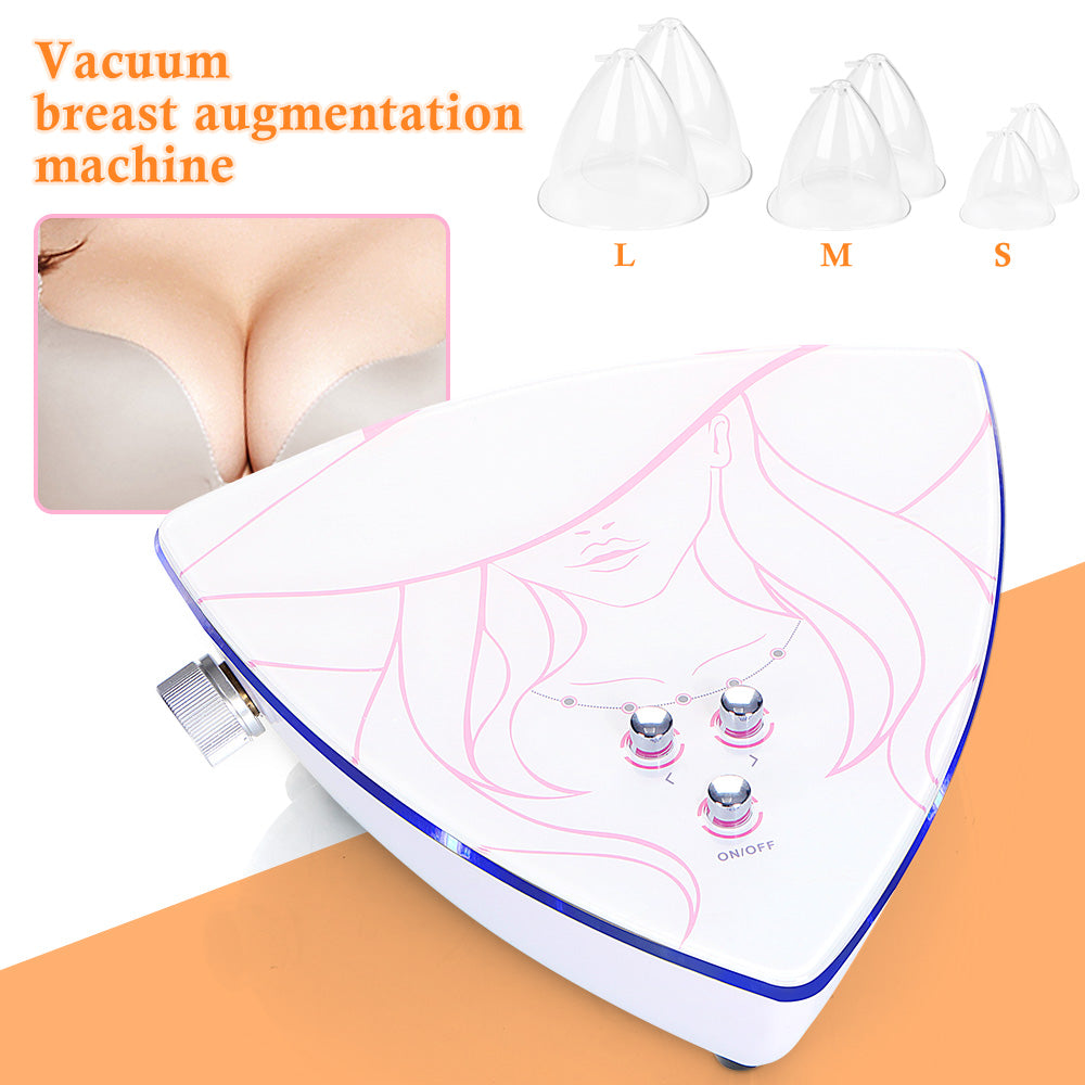 6 PCS Cups Vacuum Therapy Butt/ Breast Lifting Massaging Machine - Suerbeaty